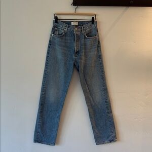 Agolde Straight medium washed Blue Jeans